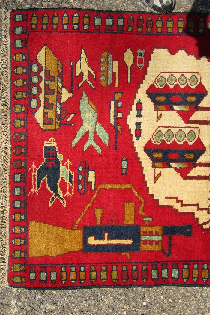 For sale: Afghan War Rug or Conflict Carpet