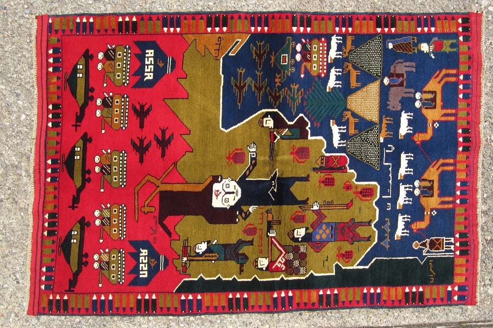 For sale: Afghan War Rug or Conflict Carpet