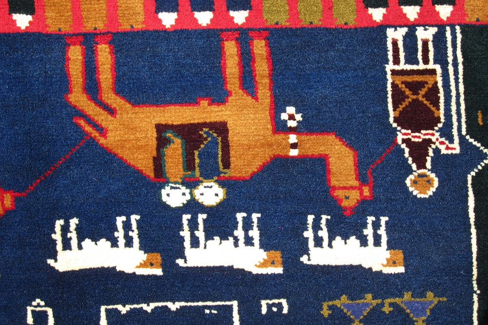 For sale: Afghan War Rug or Conflict Carpet