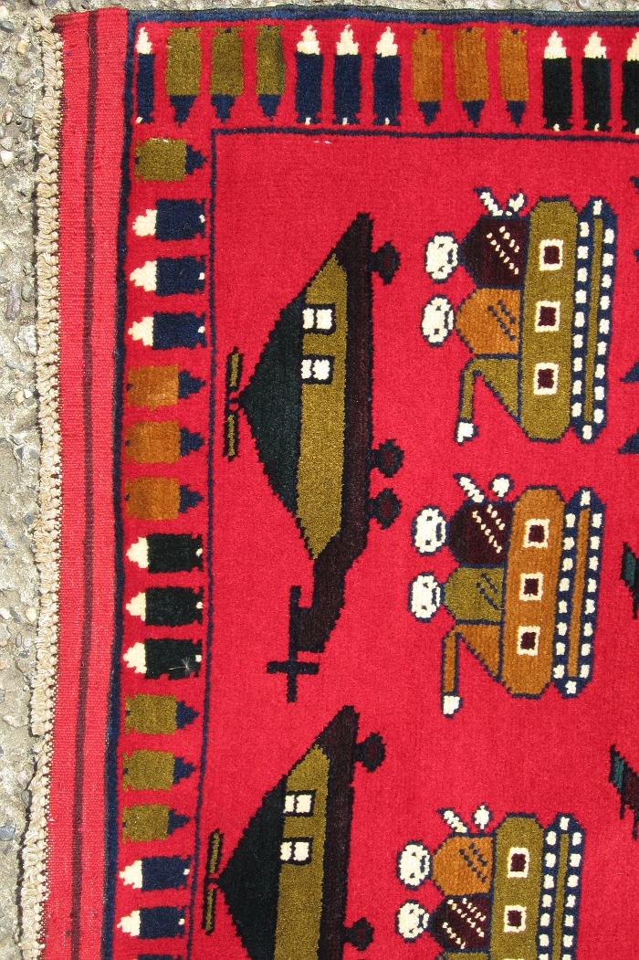 For sale: Afghan War Rug or Conflict Carpet