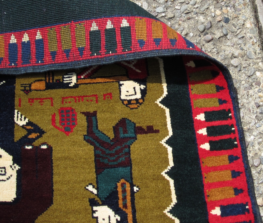 For sale: Afghan War Rug or Conflict Carpet