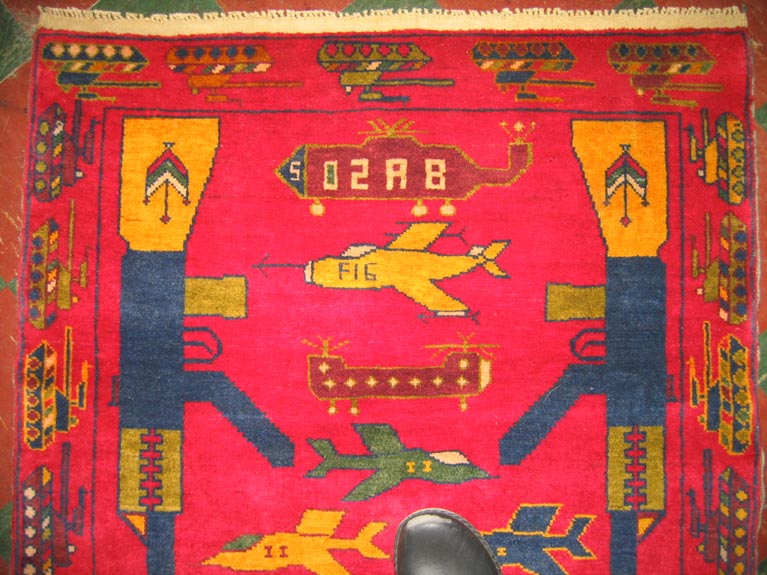 For sale: Afghan War Rug or Conflict Carpet