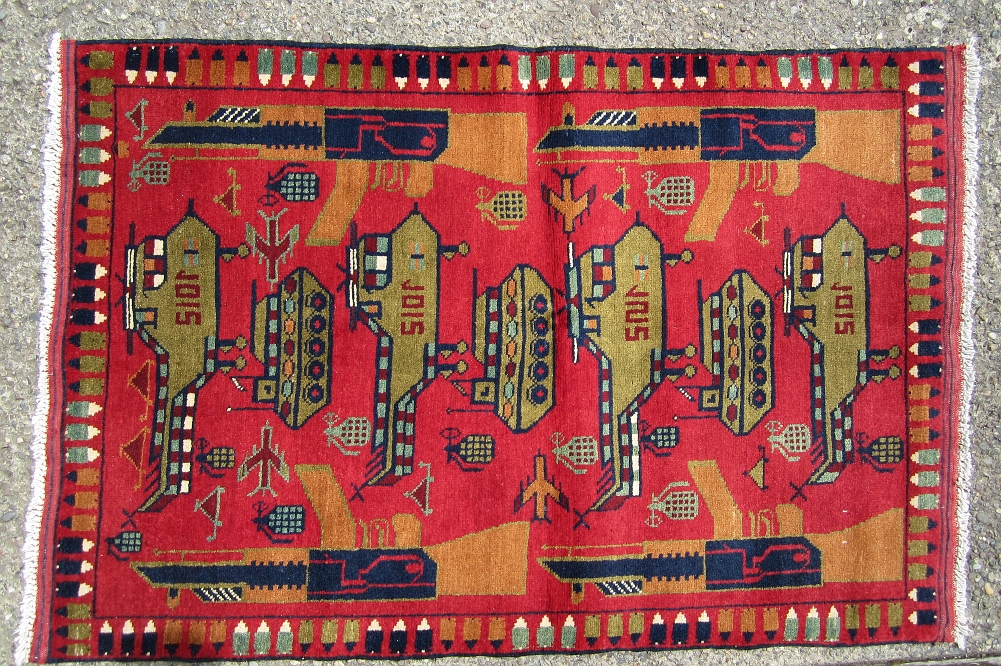 For sale: Afghan War Rug or Conflict Carpet