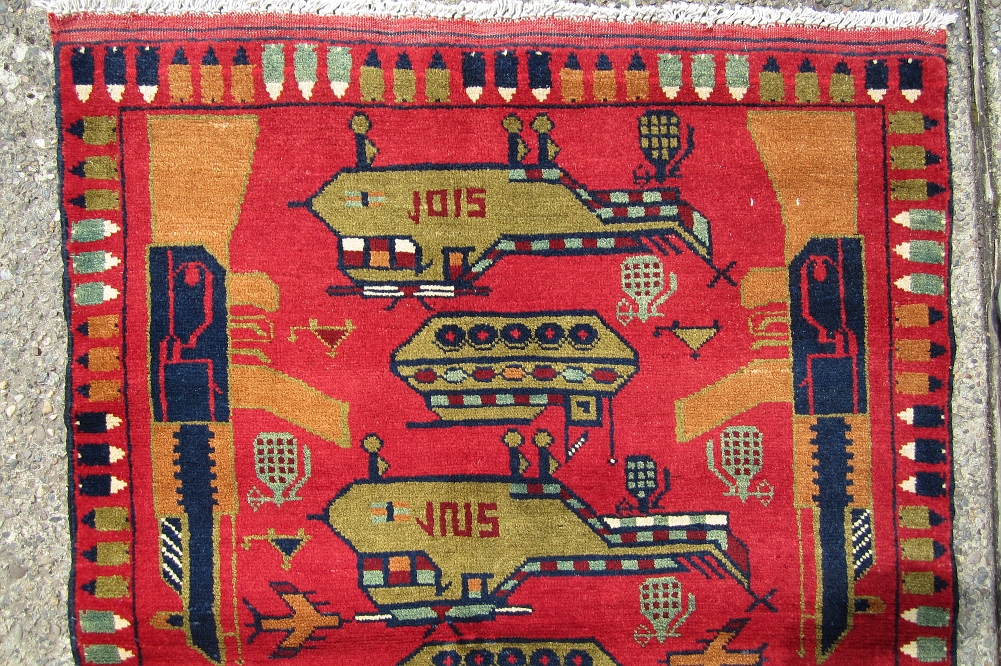 For sale: Afghan War Rug or Conflict Carpet