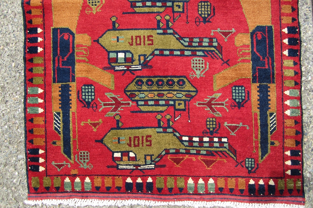 For sale: Afghan War Rug or Conflict Carpet