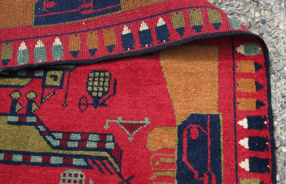 For sale: Afghan War Rug or Conflict Carpet