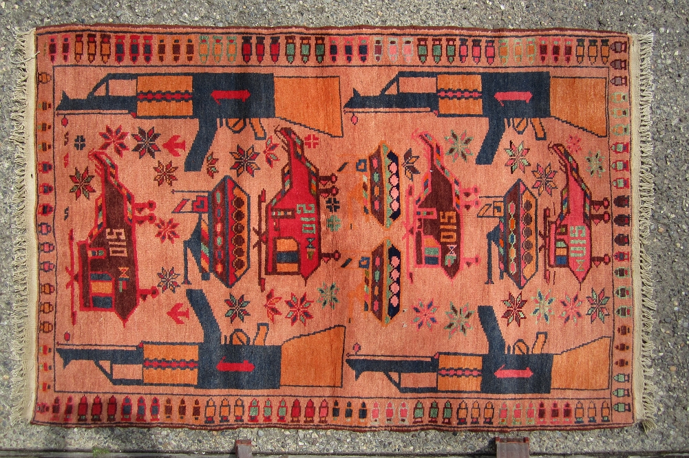 For sale: Afghan War Rug or Conflict Carpet