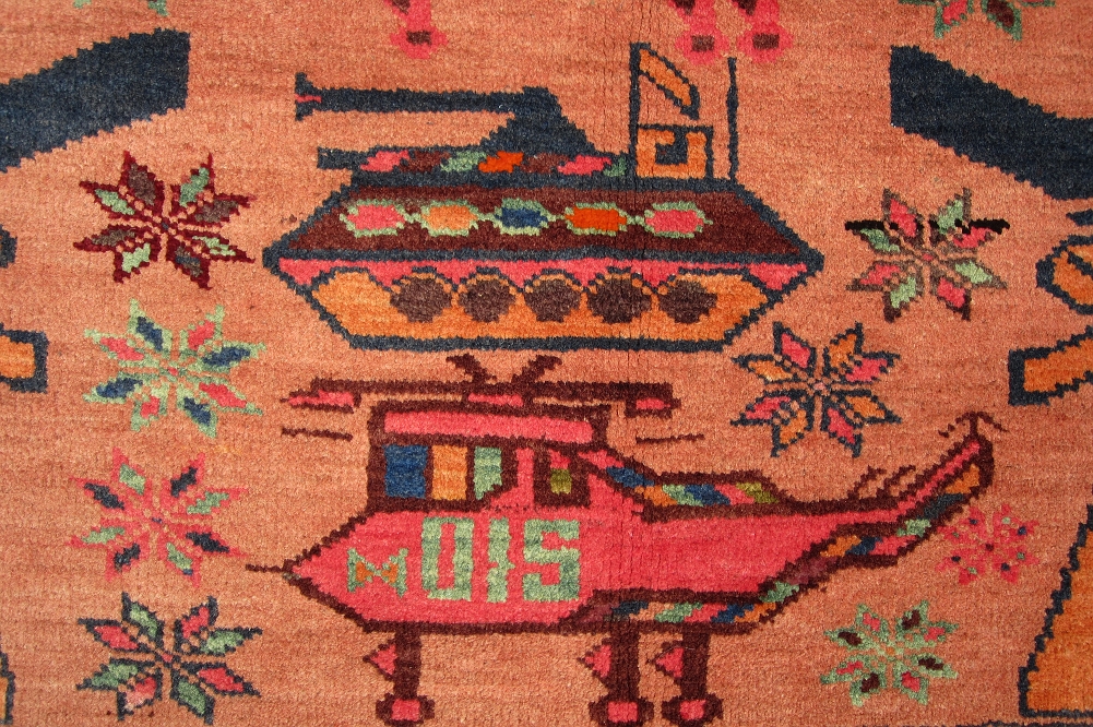 For sale: Afghan War Rug or Conflict Carpet