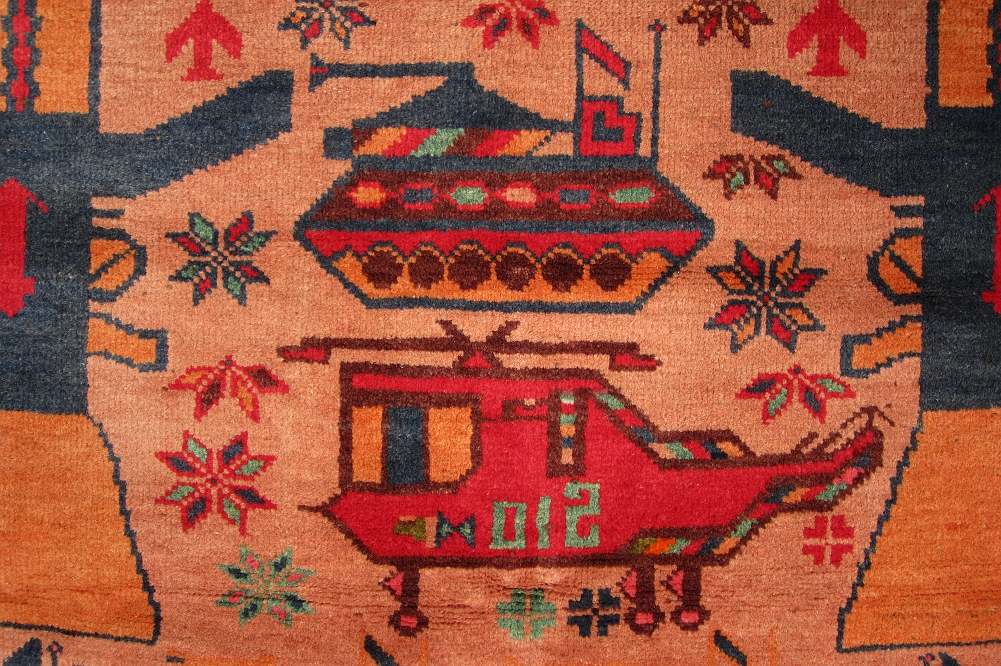 For sale: Afghan War Rug or Conflict Carpet