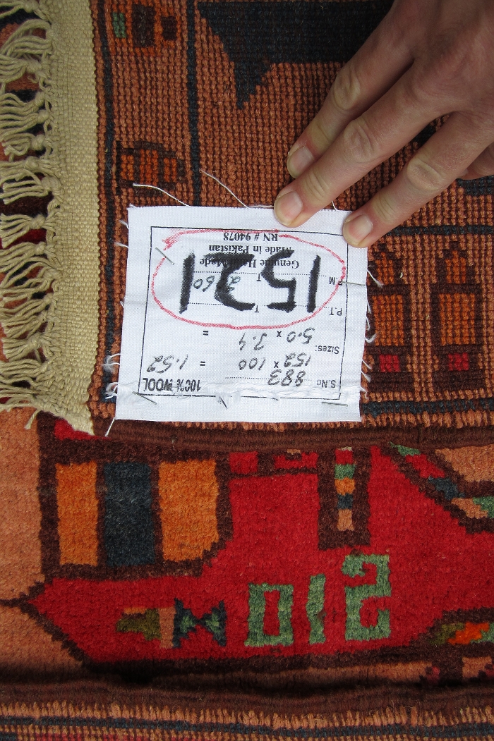 For sale: Afghan War Rug or Conflict Carpet