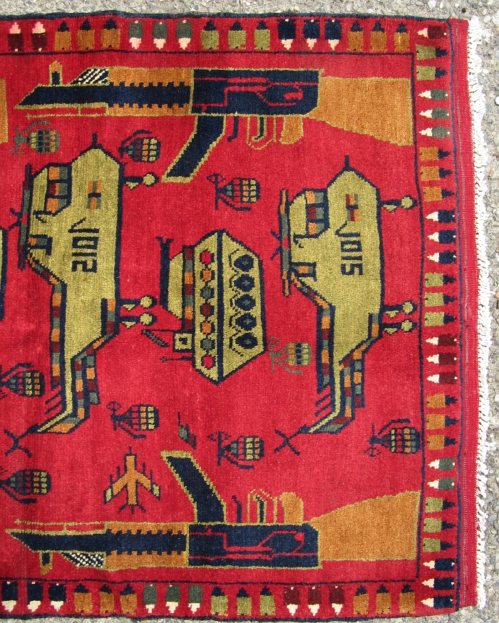 For sale: Afghan War Rug or Conflict Carpet