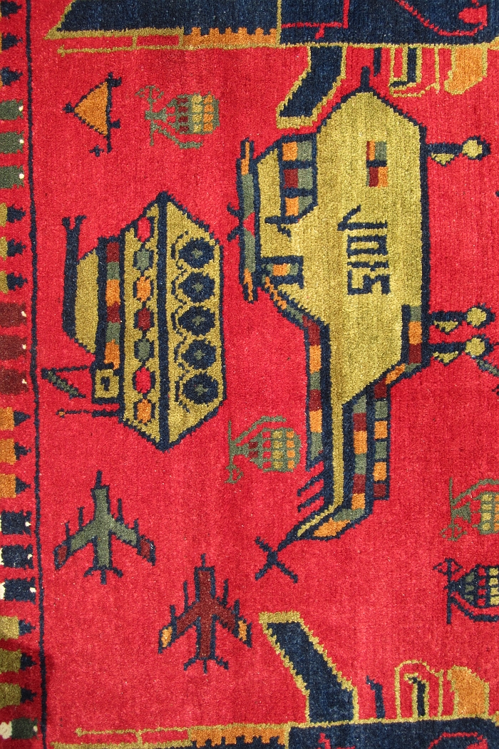 For sale: Afghan War Rug or Conflict Carpet