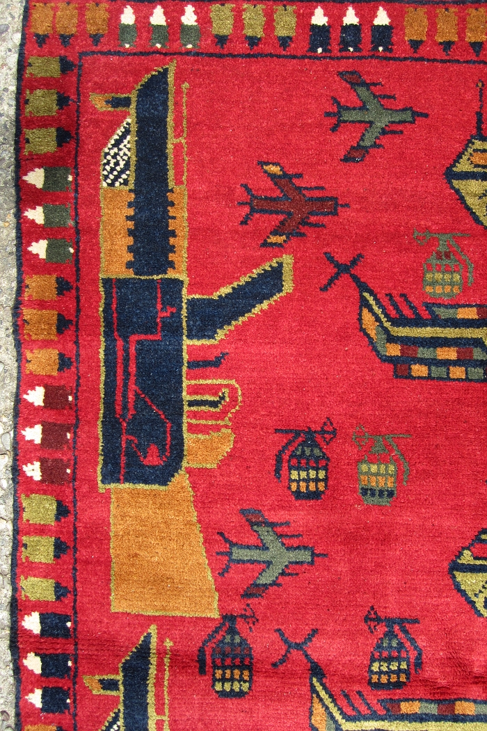 For sale: Afghan War Rug or Conflict Carpet