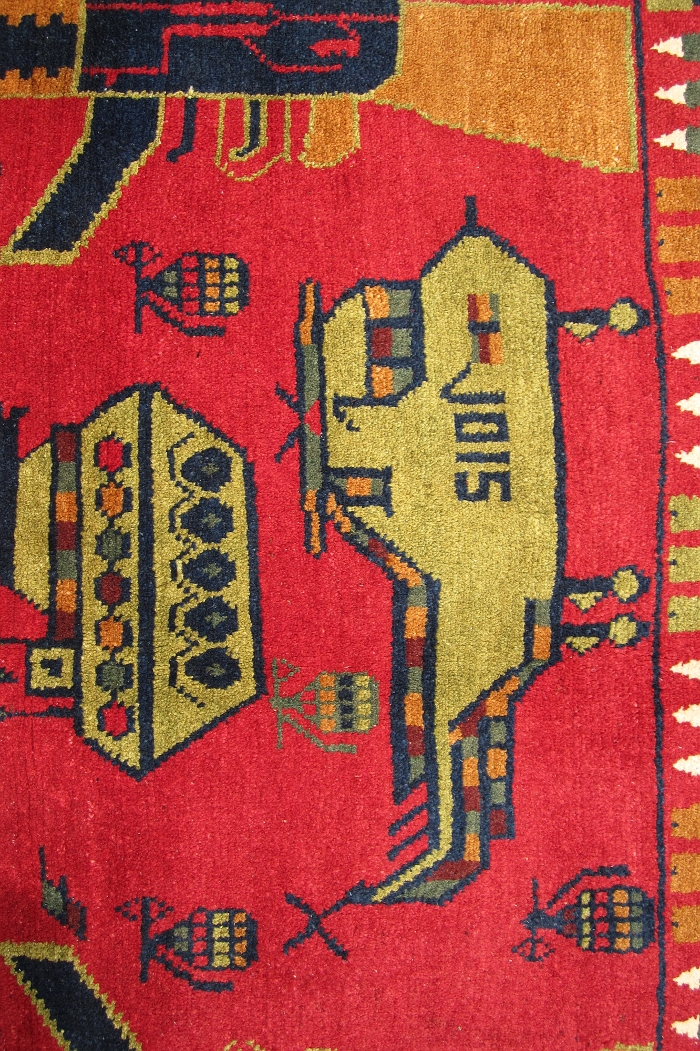 For sale: Afghan War Rug or Conflict Carpet