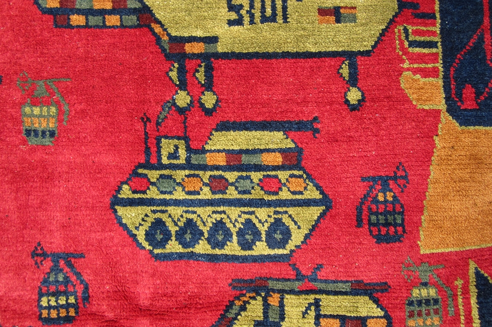 For sale: Afghan War Rug or Conflict Carpet