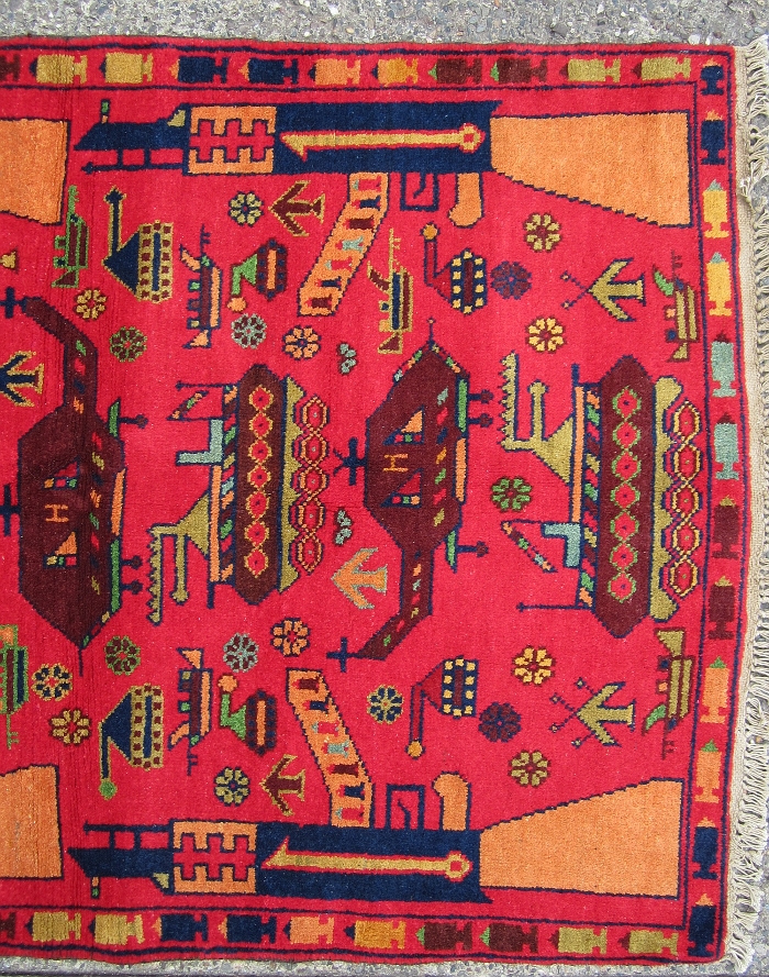 For sale: Afghan War Rug or Conflict Carpet