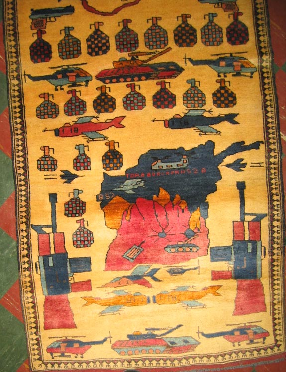 For sale: Afghan War Rug or Conflict Carpet