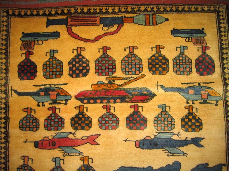 For sale: Afghan War Rug or Conflict Carpet