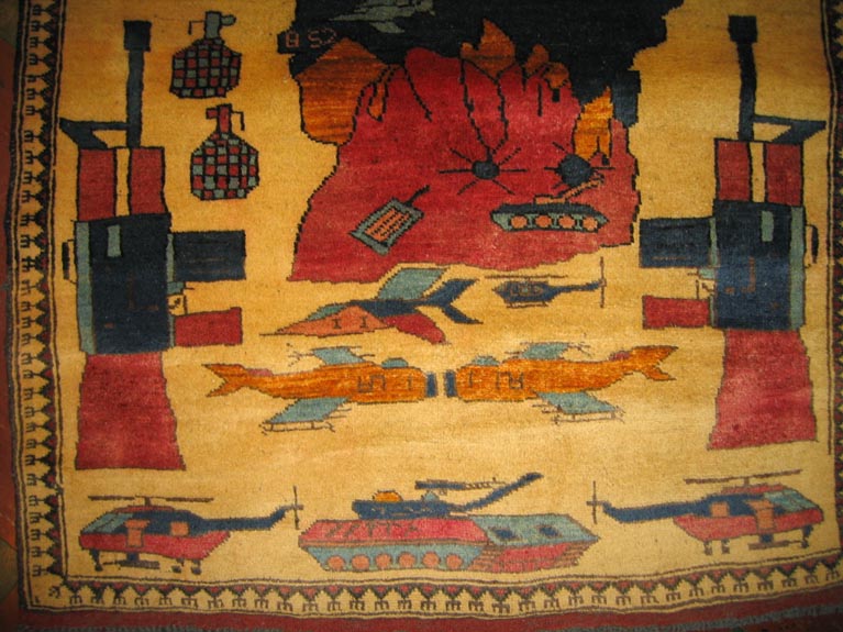 For sale: Afghan War Rug or Conflict Carpet