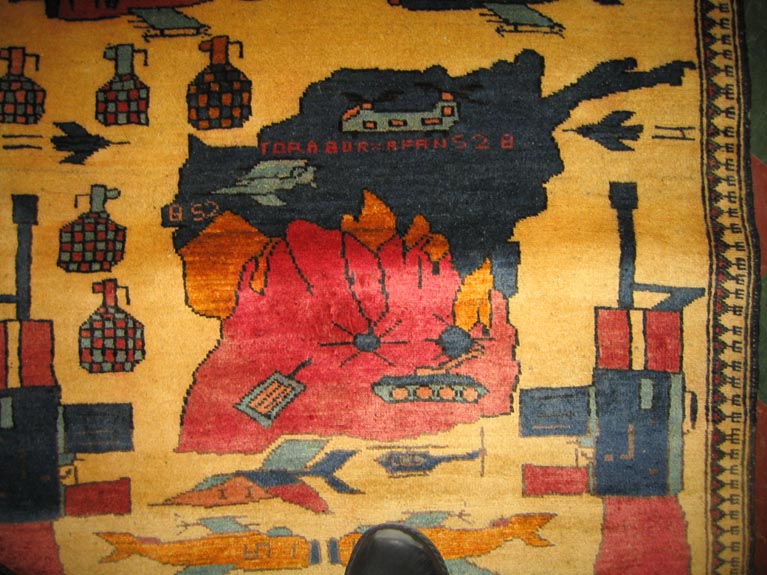 For sale: Afghan War Rug or Conflict Carpet