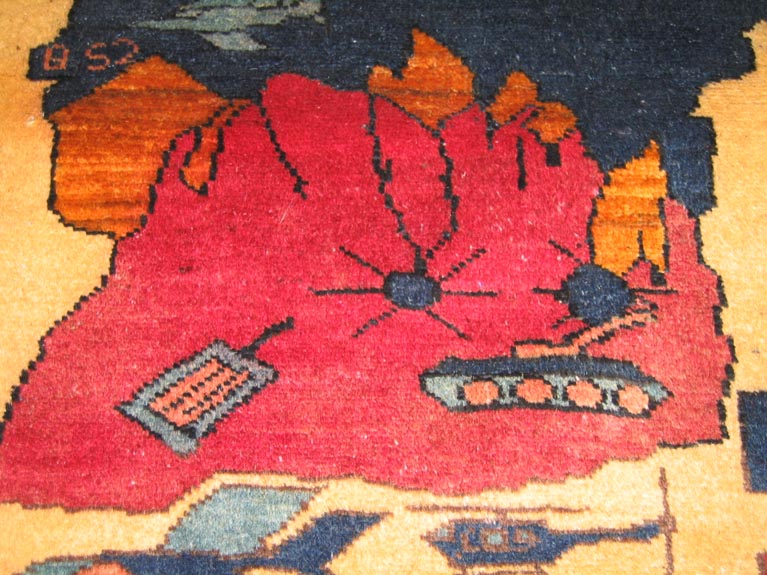 For sale: Afghan War Rug or Conflict Carpet