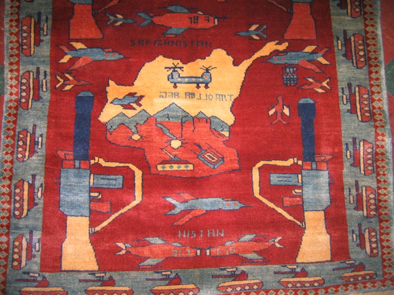 For sale: Afghan War Rug or Conflict Carpet