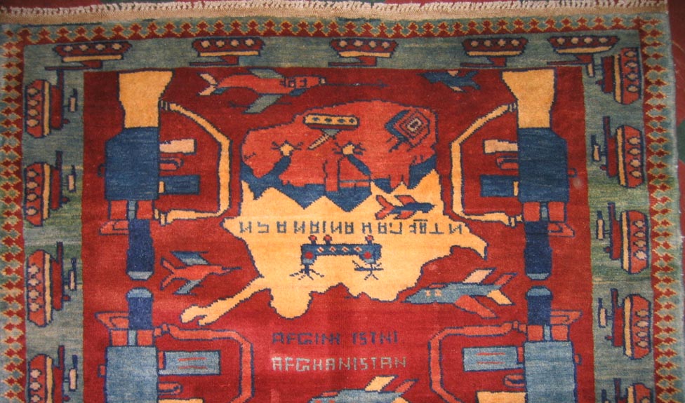 For sale: Afghan War Rug or Conflict Carpet