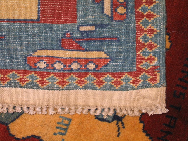 For sale: Afghan War Rug or Conflict Carpet