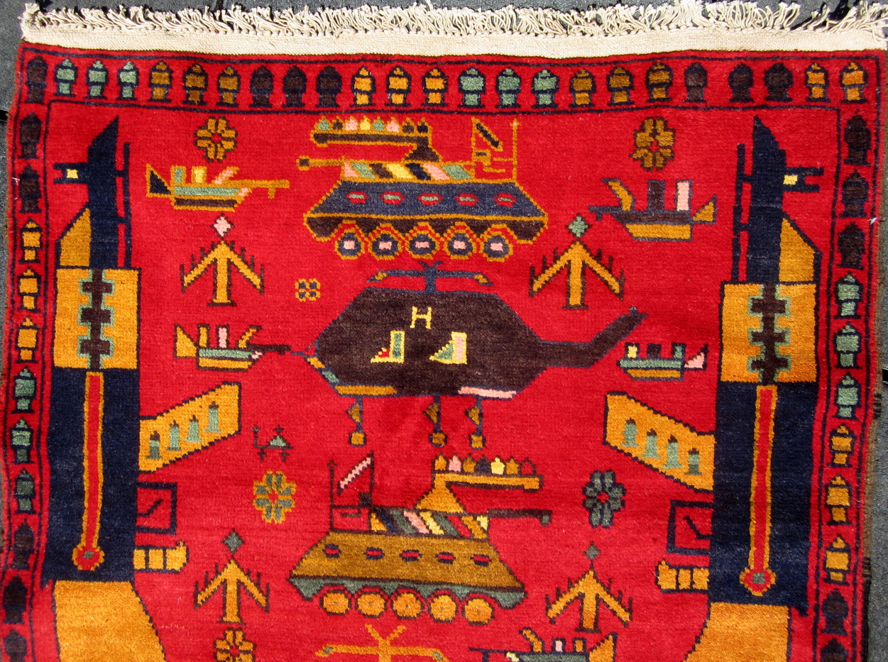 For sale: Afghan War Rug or Conflict Carpet