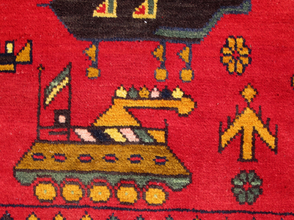 For sale: Afghan War Rug or Conflict Carpet