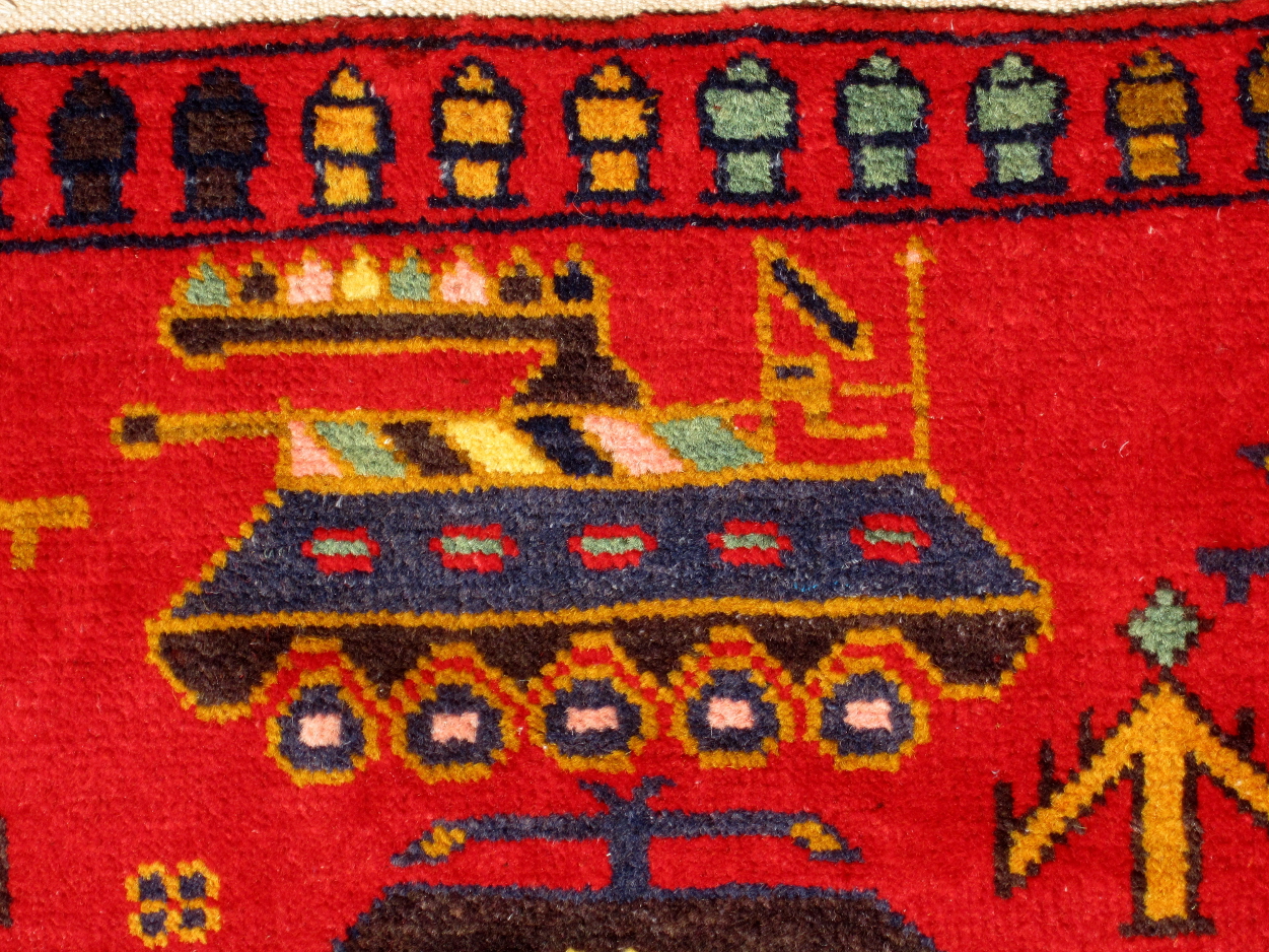 For sale: Afghan War Rug or Conflict Carpet