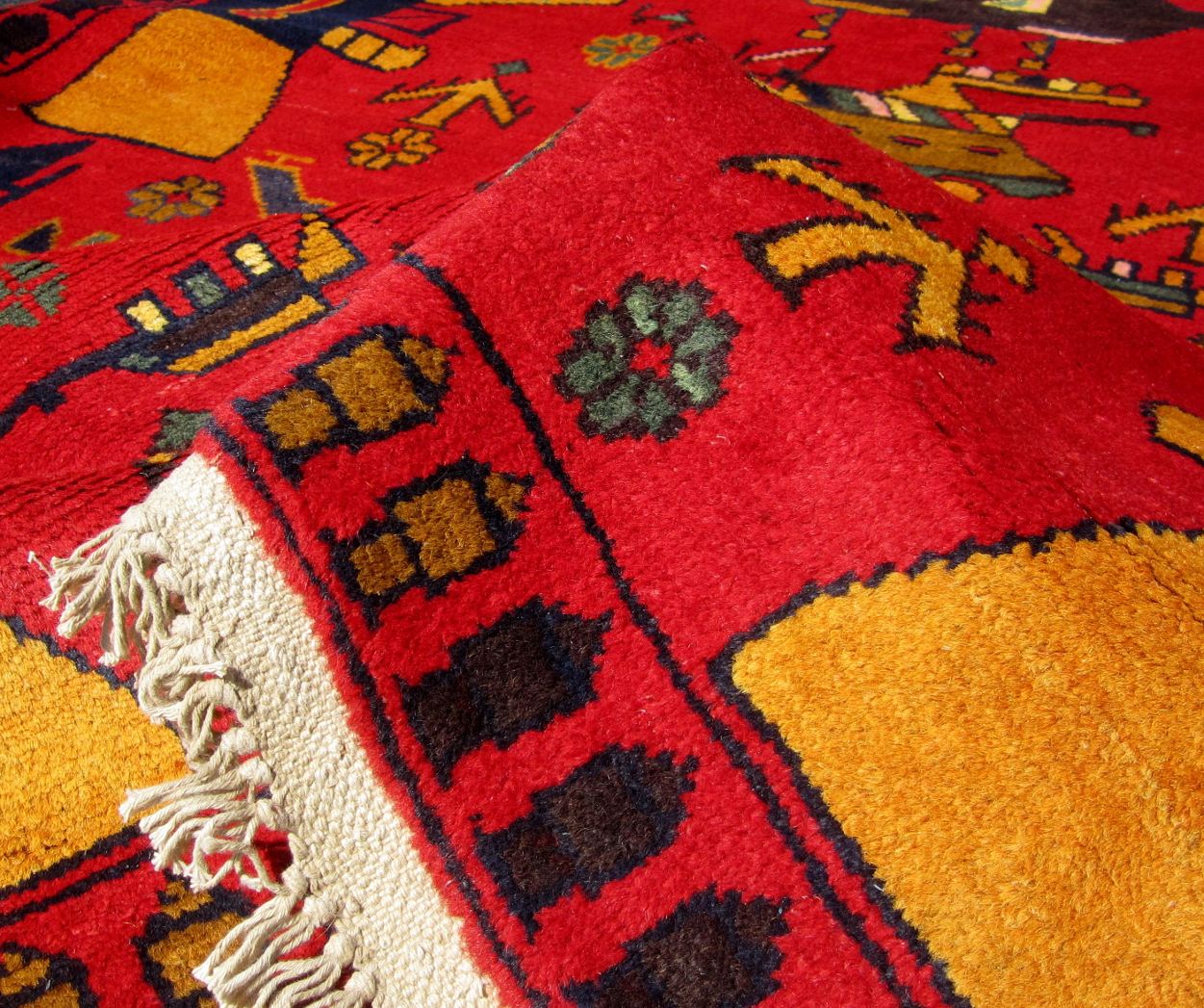 For sale: Afghan War Rug or Conflict Carpet