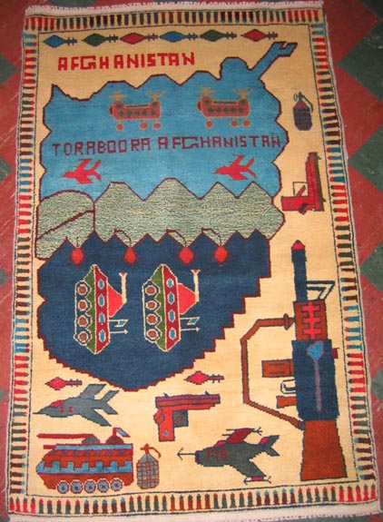 For sale: Afghan War Rug or Conflict Carpet