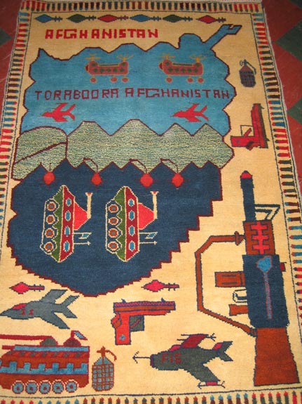 For sale: Afghan War Rug or Conflict Carpet