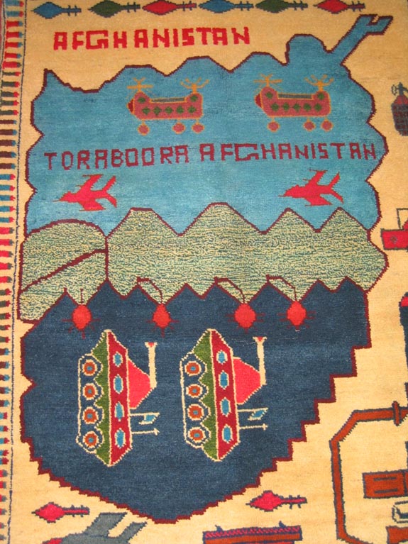 For sale: Afghan War Rug or Conflict Carpet