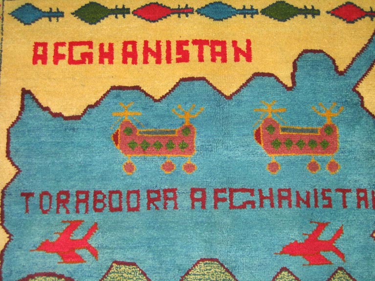 For sale: Afghan War Rug or Conflict Carpet