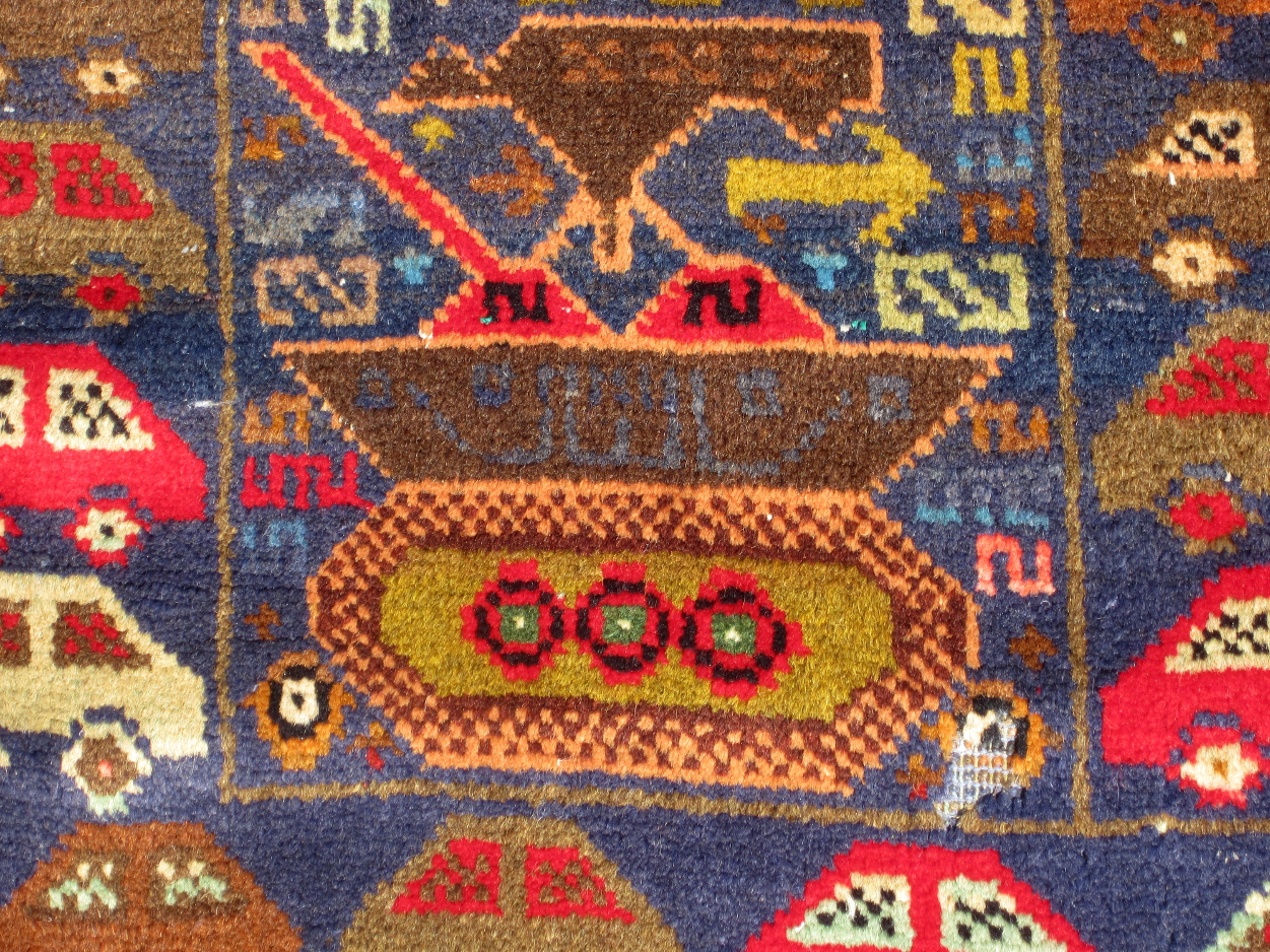 For sale: Afghan War Rug or Conflict Carpet