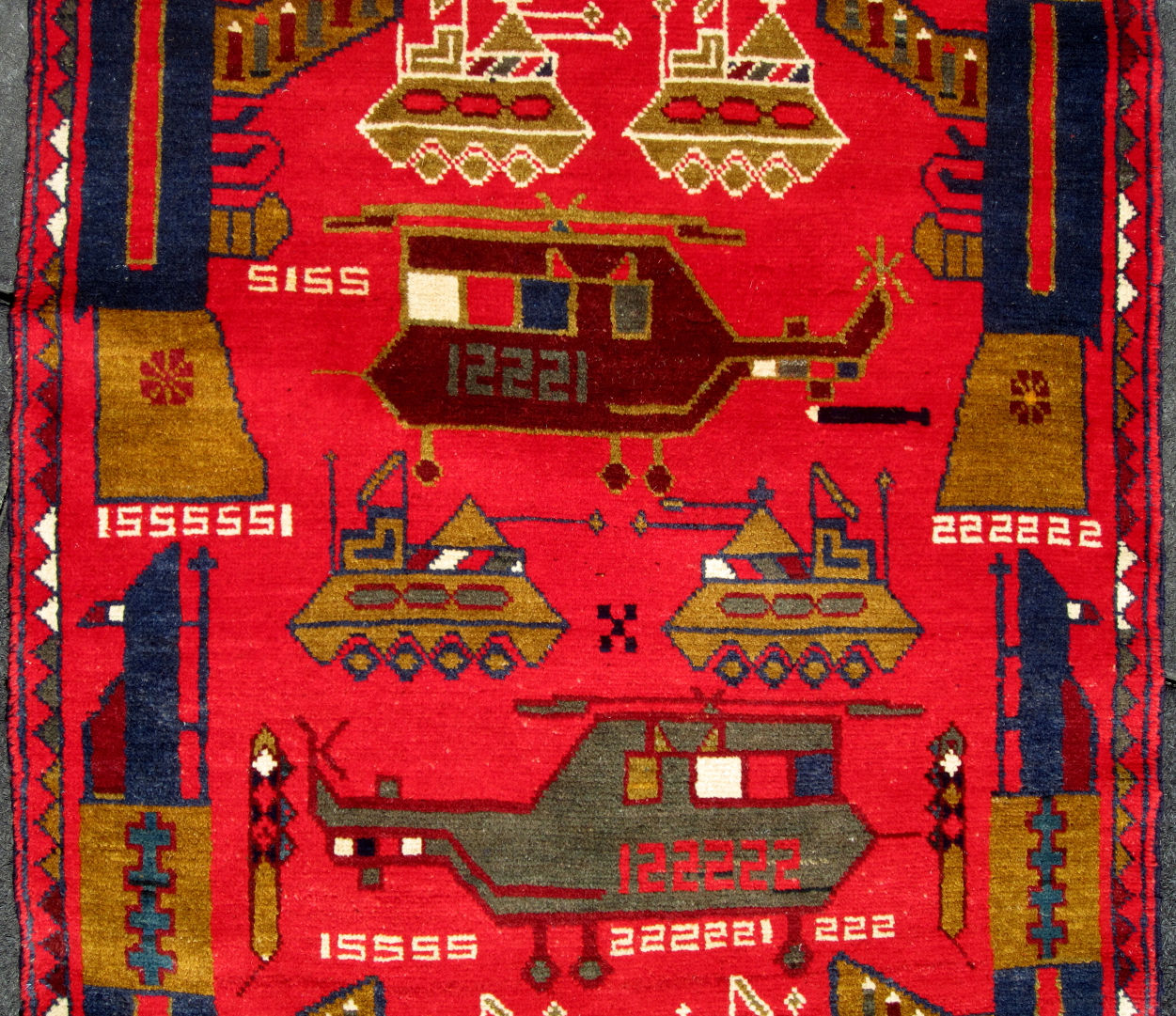 For sale: Afghan War Rug or Conflict Carpet