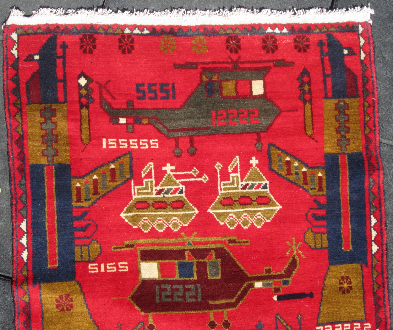 For sale: Afghan War Rug or Conflict Carpet