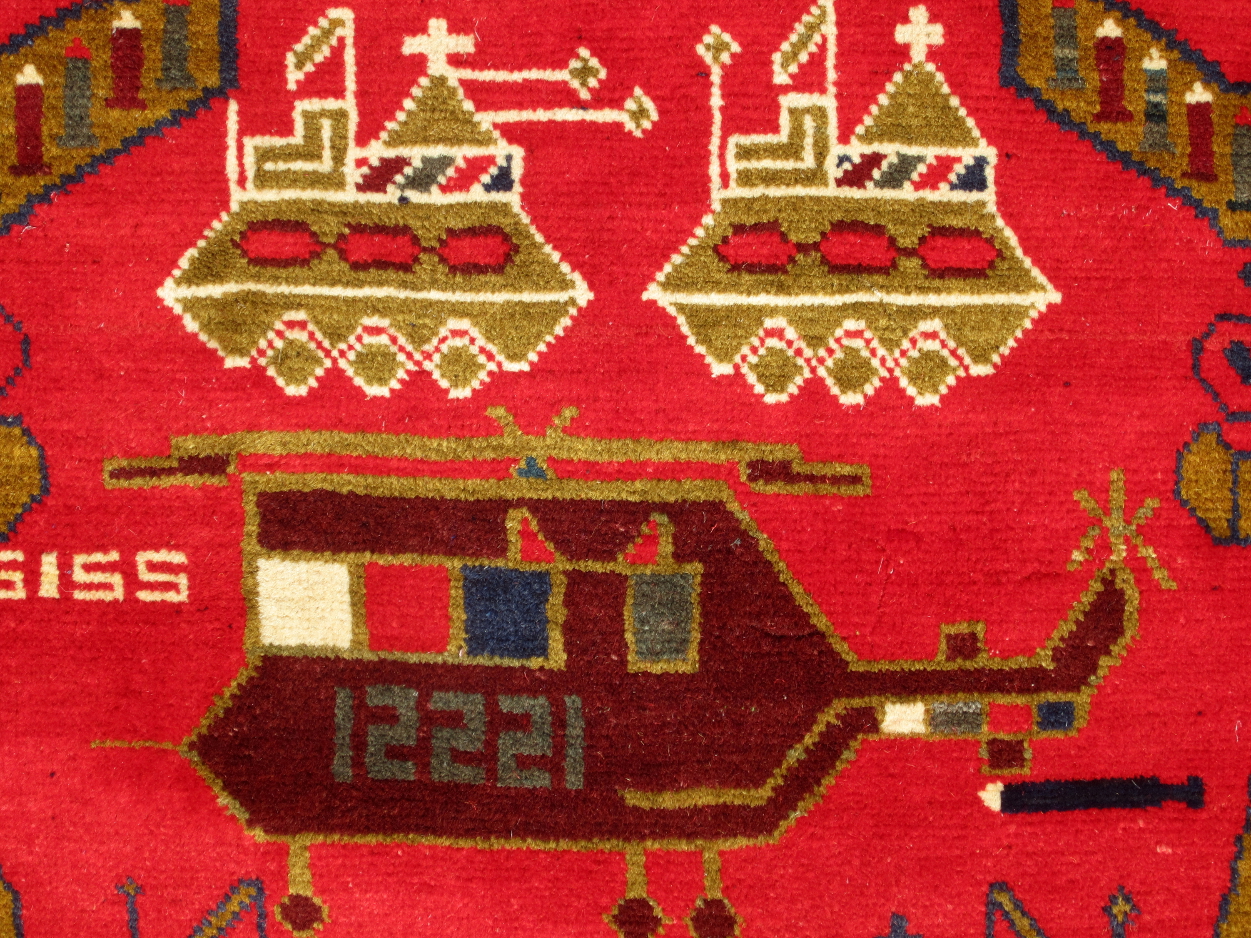 For sale: Afghan War Rug or Conflict Carpet