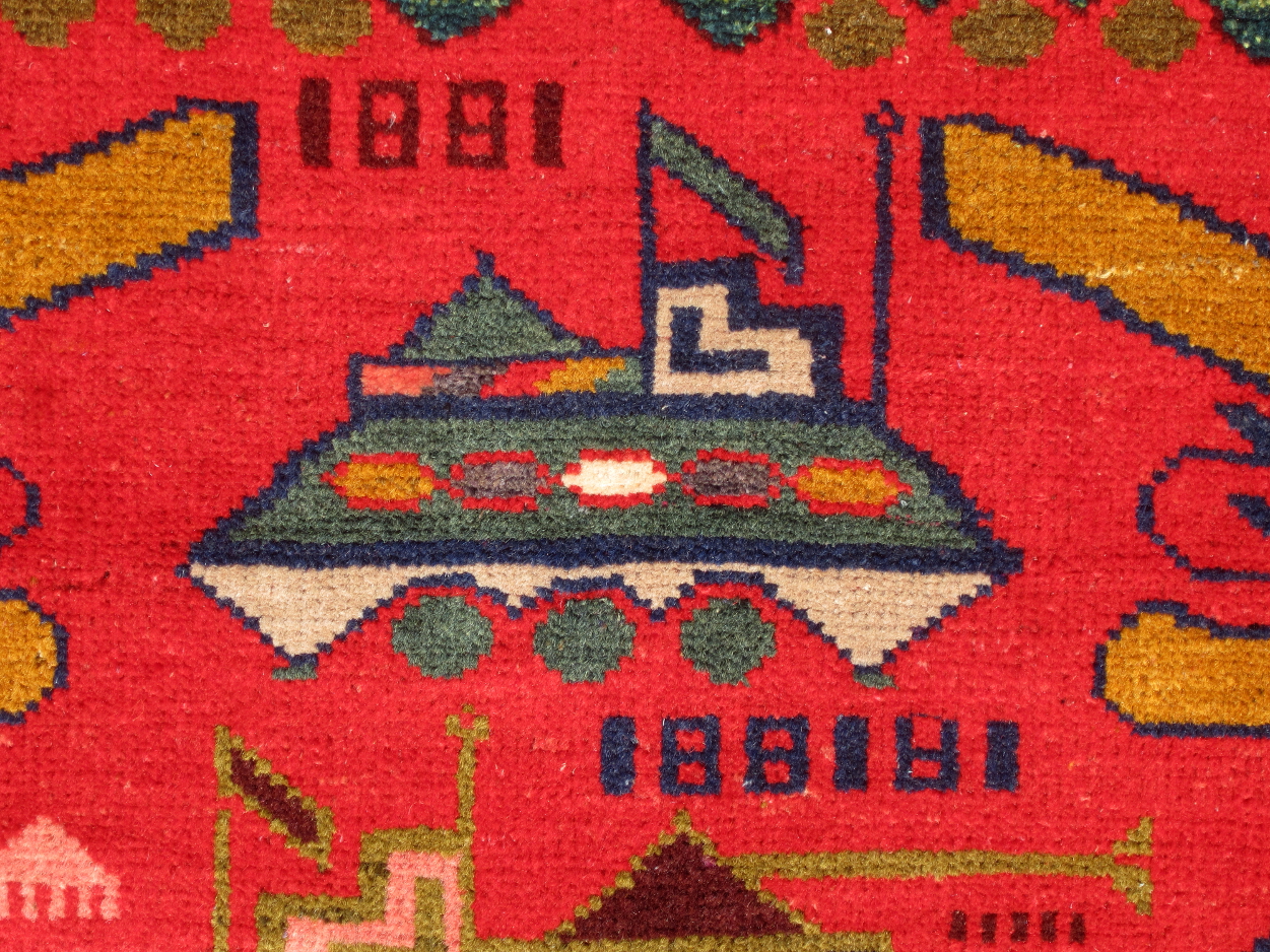 For sale: Afghan War Rug or Conflict Carpet