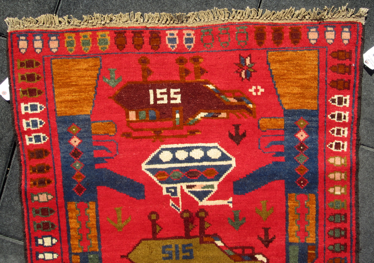 For sale: Afghan War Rug or Conflict Carpet