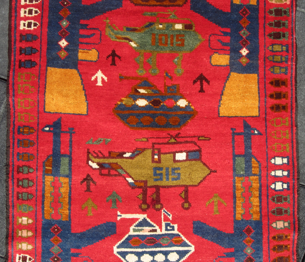 For sale: Afghan War Rug or Conflict Carpet