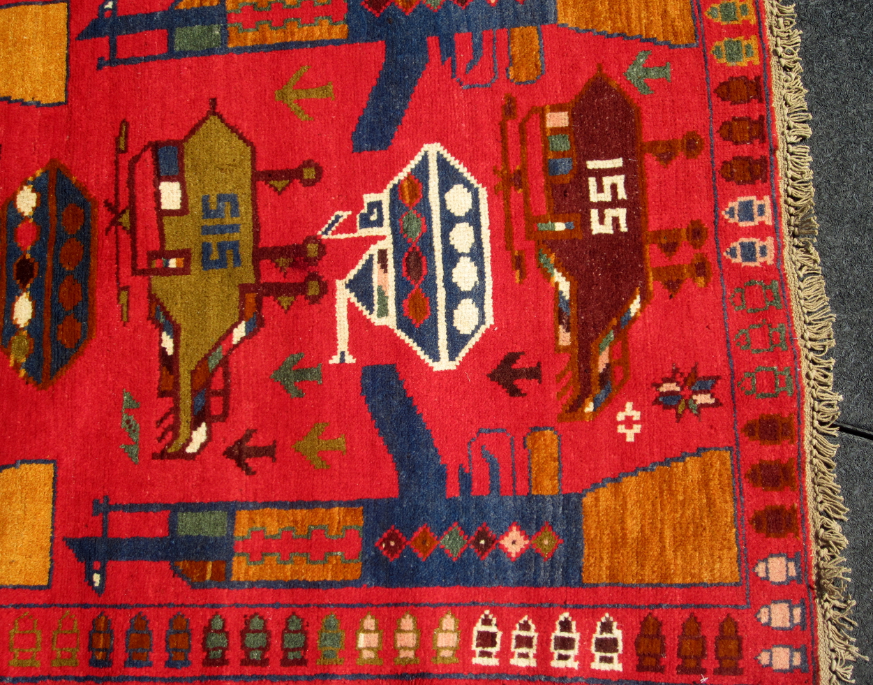 For sale: Afghan War Rug or Conflict Carpet