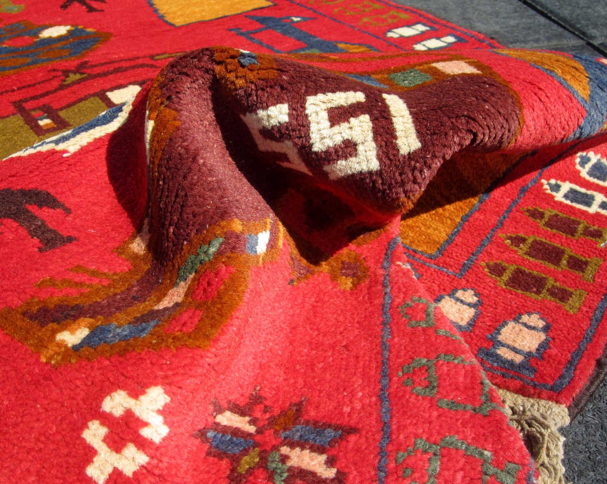 For sale: Afghan War Rug or Conflict Carpet