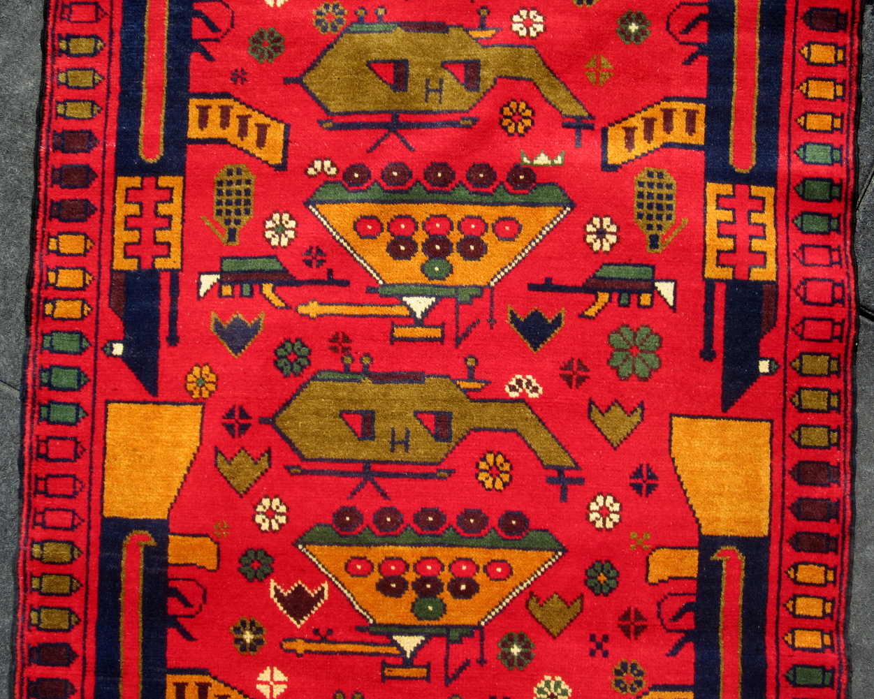 For sale: Afghan War Rug or Conflict Carpet