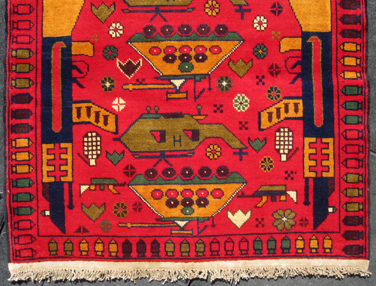 For sale: Afghan War Rug or Conflict Carpet