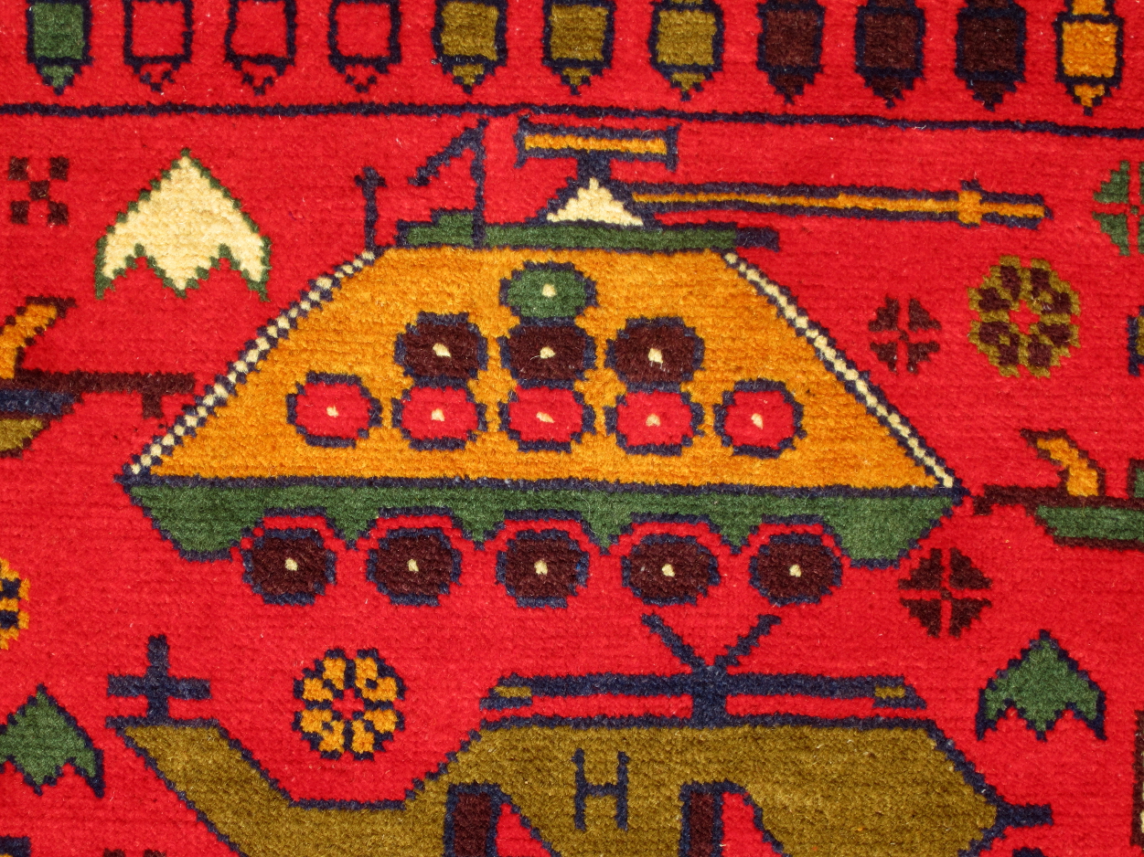 For sale: Afghan War Rug or Conflict Carpet