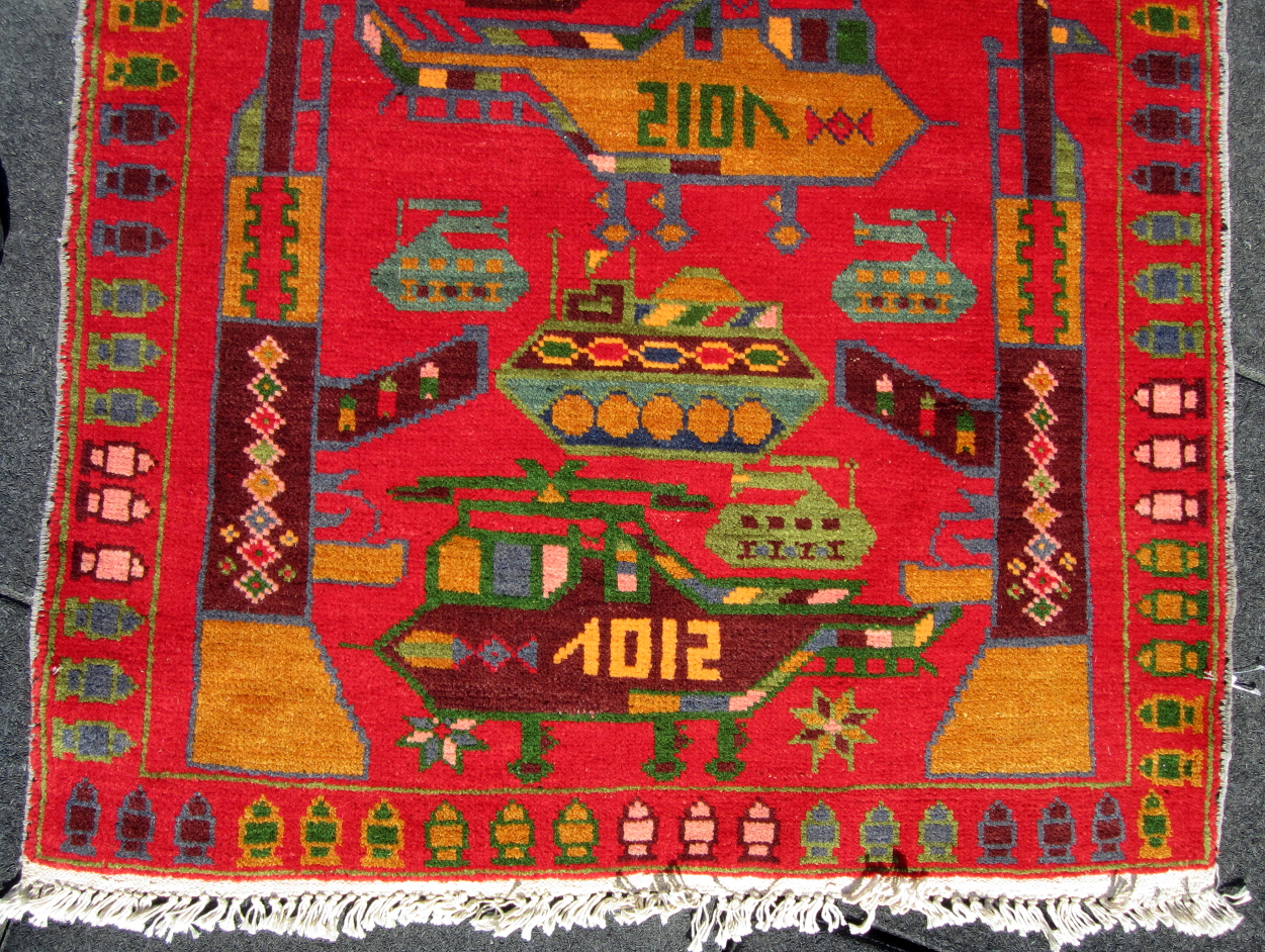 For sale: Afghan War Rug or Conflict Carpet