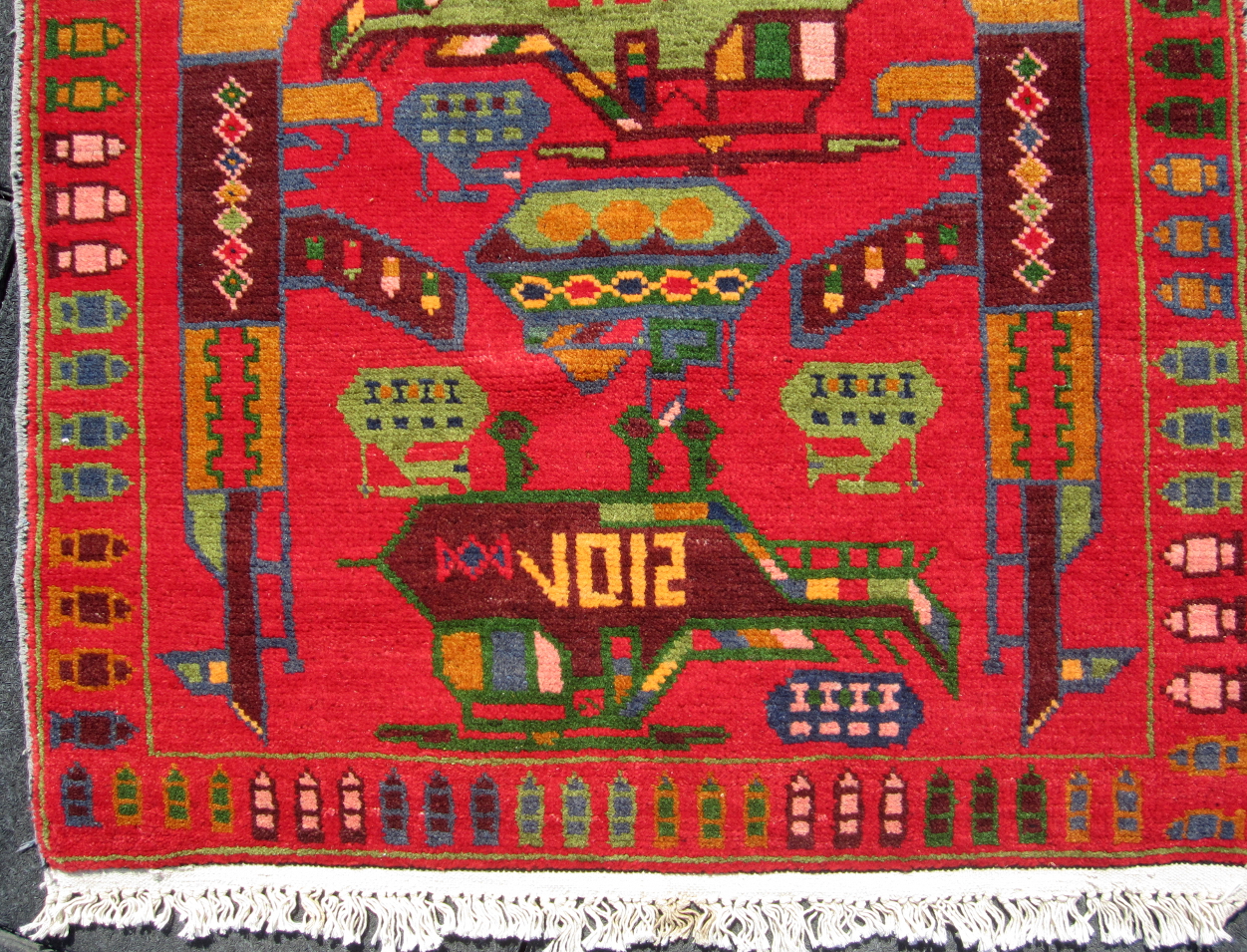 For sale: Afghan War Rug or Conflict Carpet